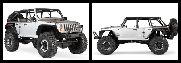 Axial SCX10 2012 Jeep Wrangler Unlimited Rubicon 1:10 Scale Electric 4WD - RTR